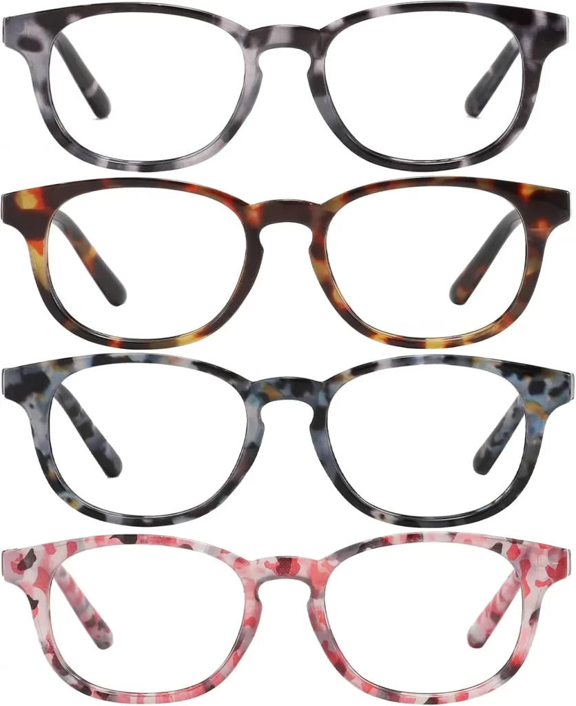 Colorful and Patterned Stylish glasses frames for girls