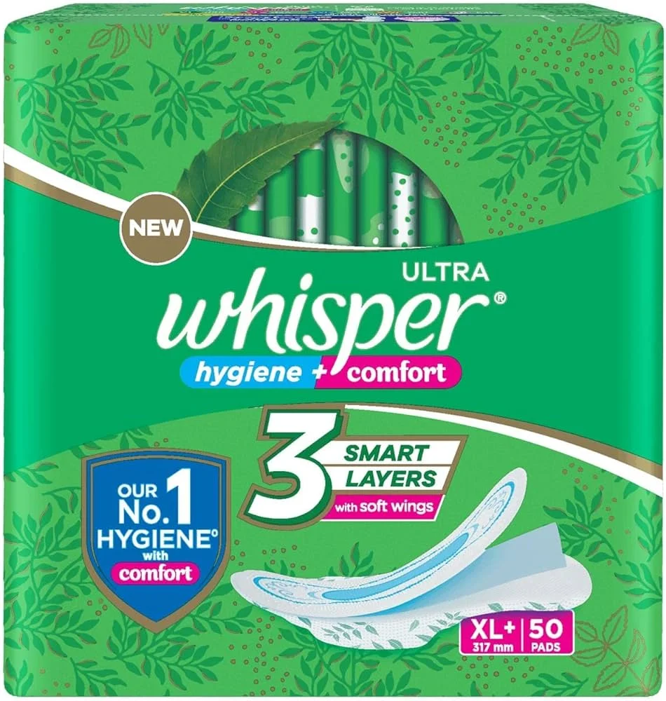 Whisper Best Sanitary Pads in Pakistan