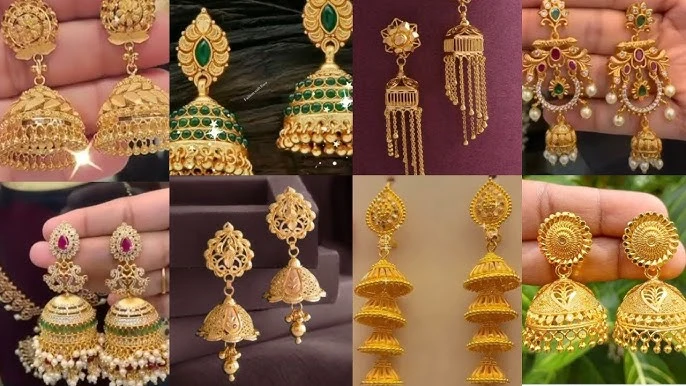 Jhumka earrings