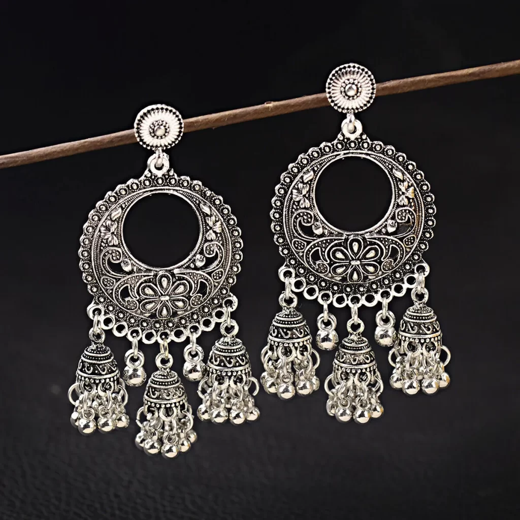 Jhumka earrings