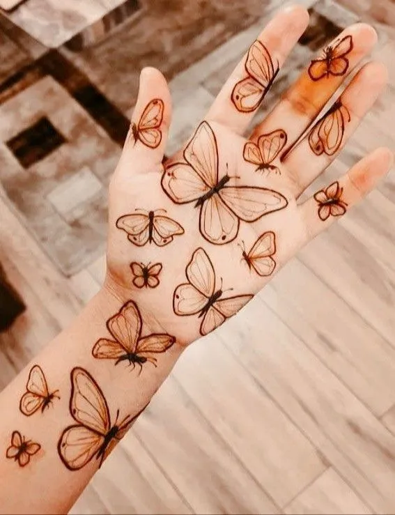 Simple Mehndi Designs