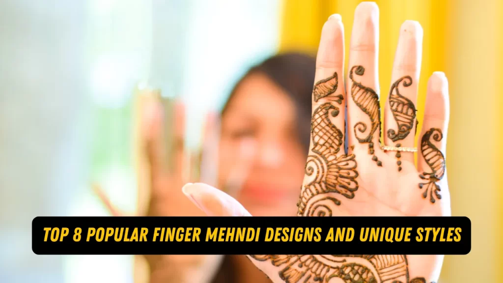 Finger Mehndi Designs