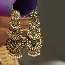 Jhumka earrings