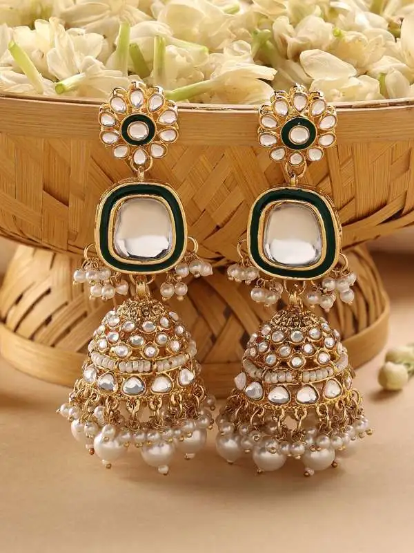 Jhumka earrings