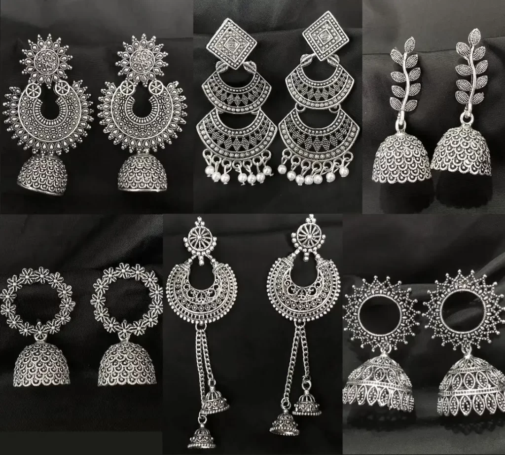 Jhumka earrings