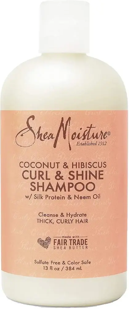 SheaMoisture Coconut & Hibiscus Curl & Shine Shampoo