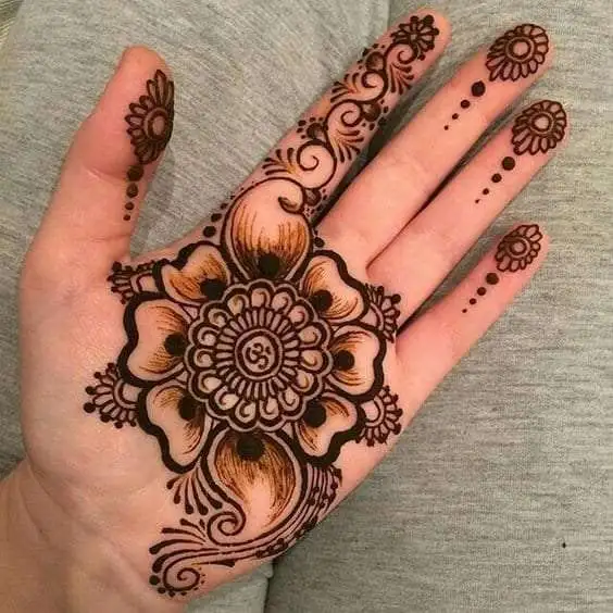 Simple Mehndi Designs