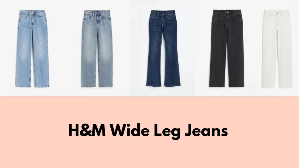 H&M Wide Leg Jeans