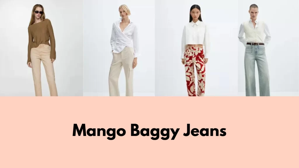 Mango Baggy Jeans