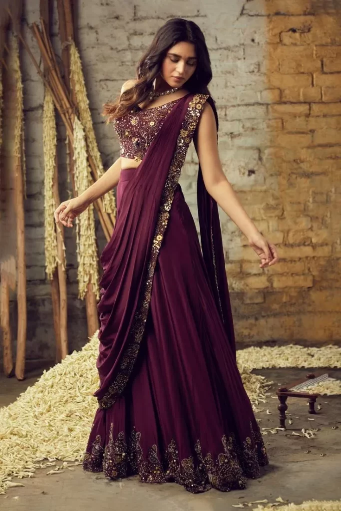 Draped Sharara