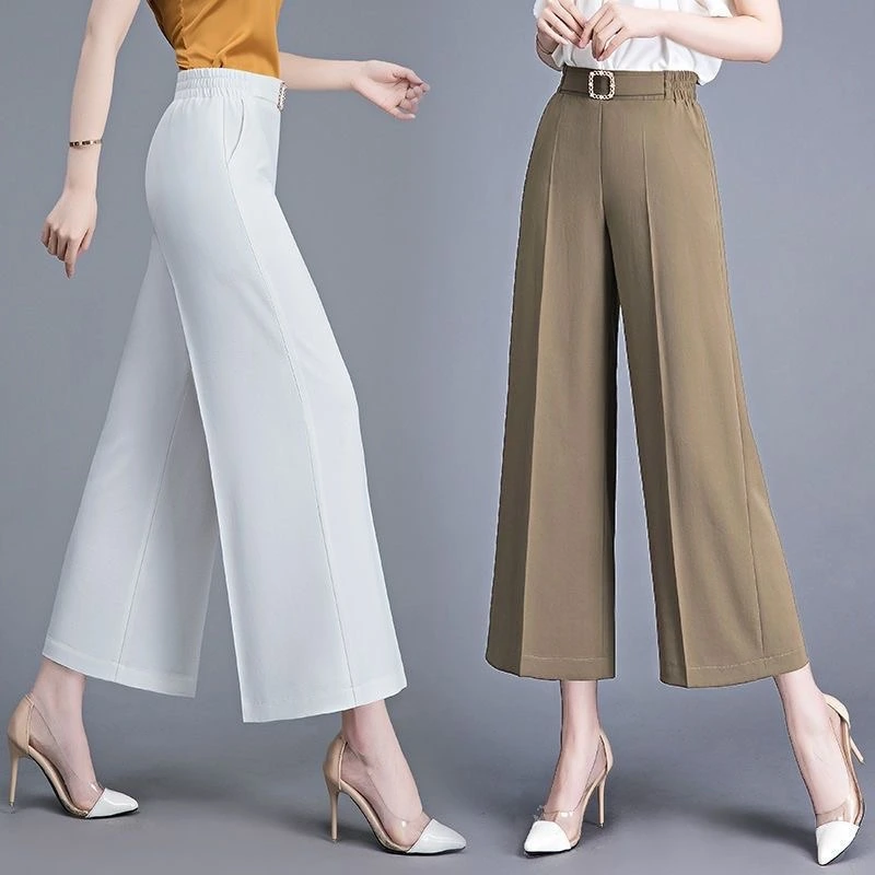 High-Waisted Trousers