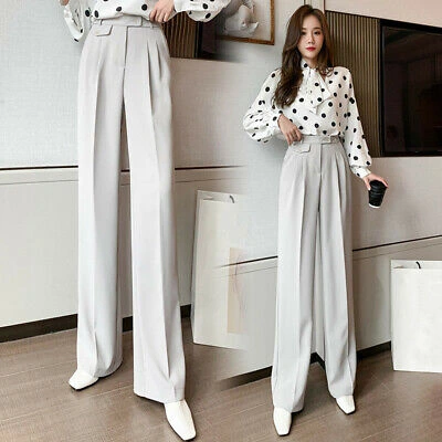 Straight-Leg Trousers