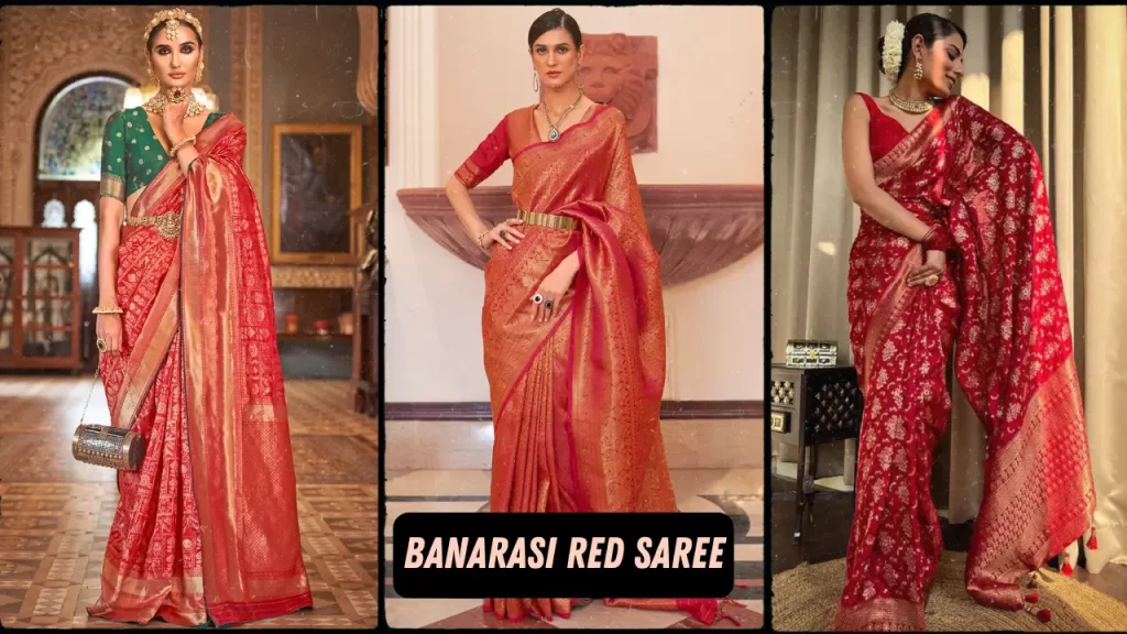 Banarasi Red Saree