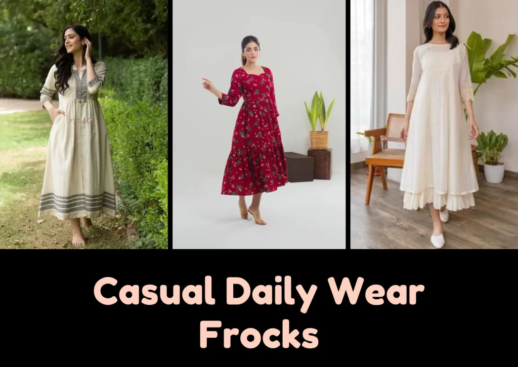 Casual Daily Wear Frocks