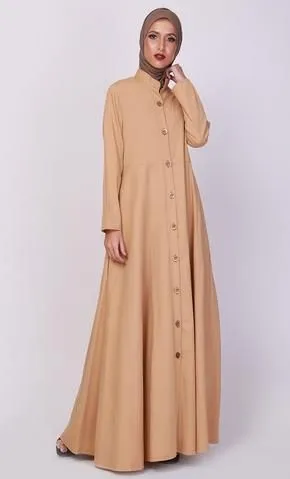 Collared Abaya