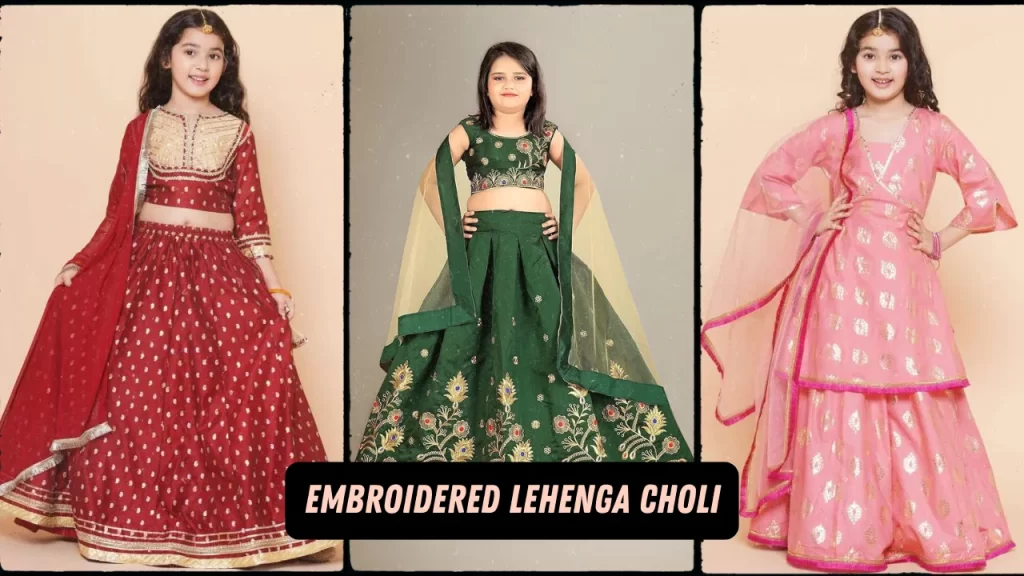 Embroidered Lehenga Choli