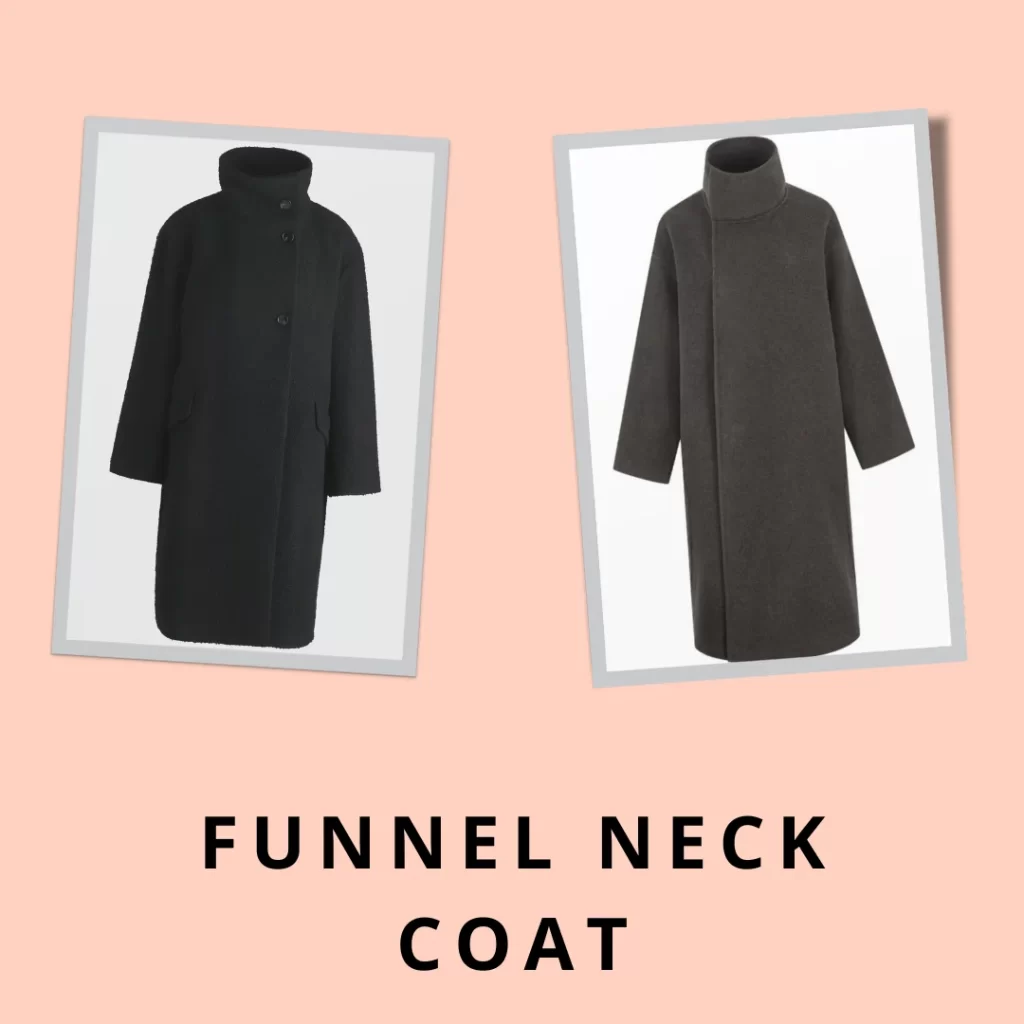 Funnel Neck Coat