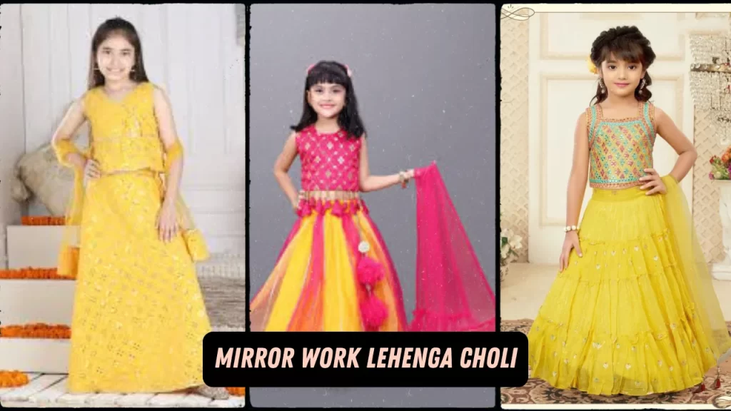 Mirror Work Lehenga Choli