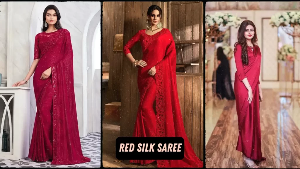 Red Silk Saree