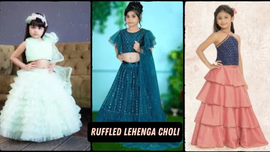 Ruffled Lehenga Choli