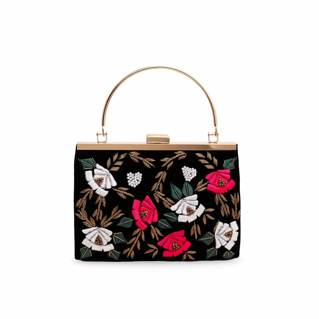 Stylo Floral Print Clutch