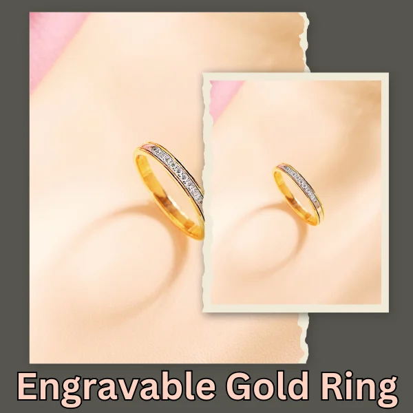 Engravable Gold Ring