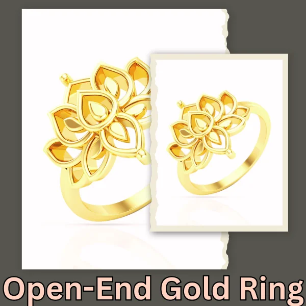 Open-End Gold Ring