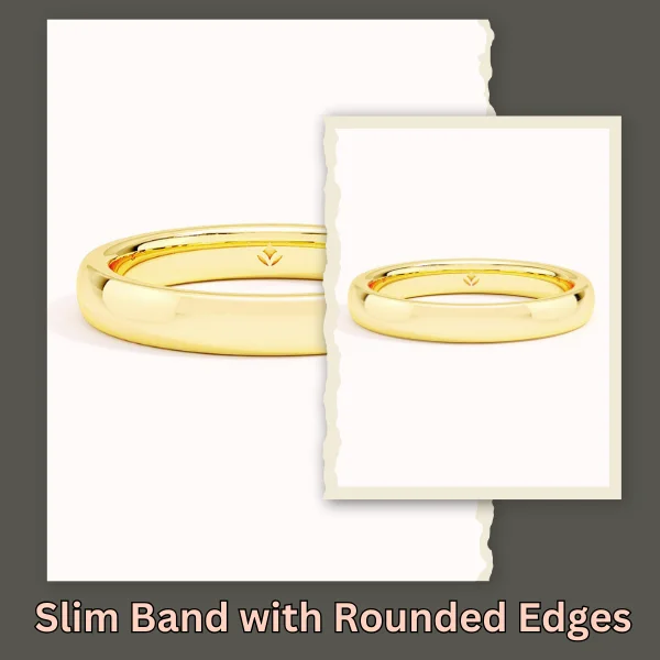 Slim Band with Rounded Edges