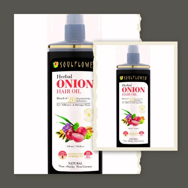 Soulflower Onion Hair Oil