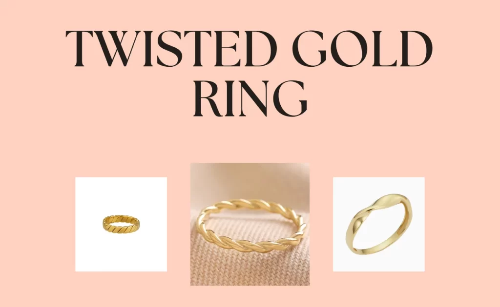 Twisted Gold Ring