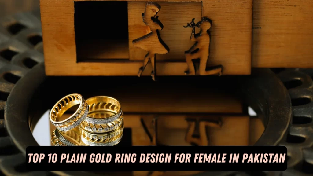 Plain Gold Ring Design For Female